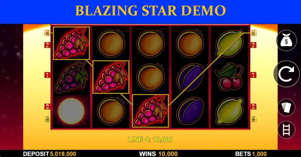 blazing star demo
