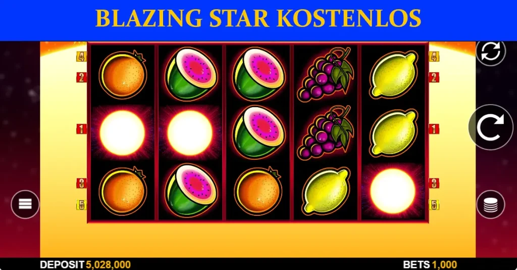 blazing star kostenlos