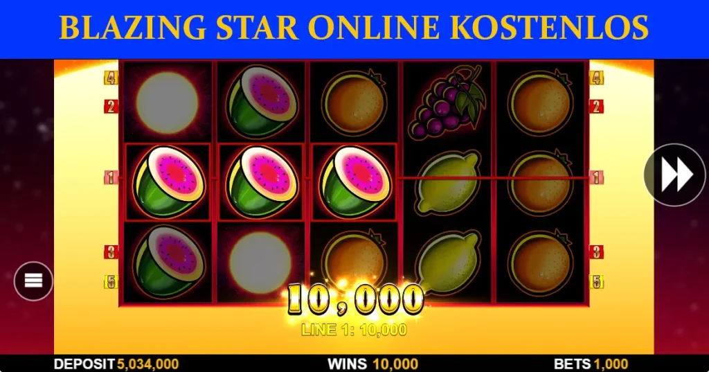blazing star online kostenlos
