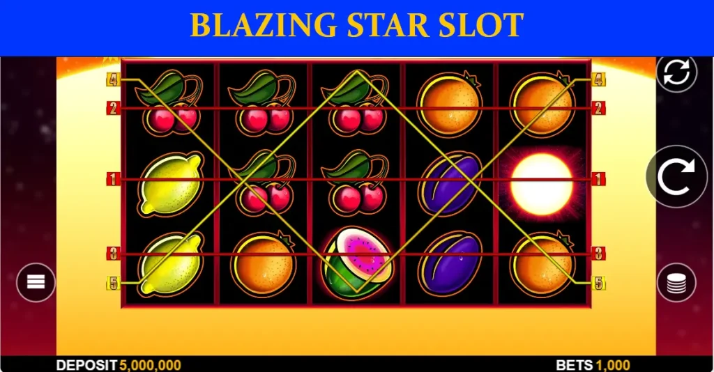 blazing star slot